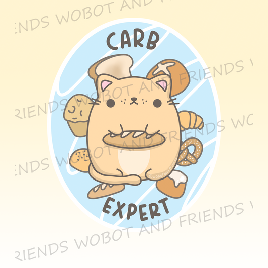 Carb Expert - Vinyl Sticker