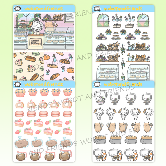 Purrfect Pane Cat Cafe & Bakery Mini Kit