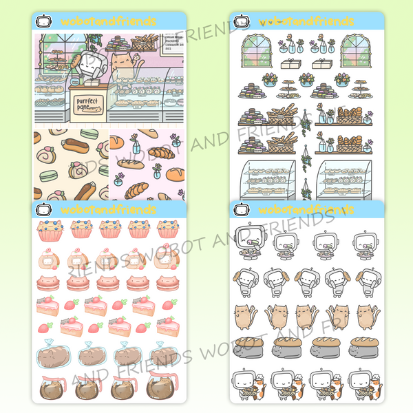 Purrfect Pane Cat Cafe & Bakery Mini Kit