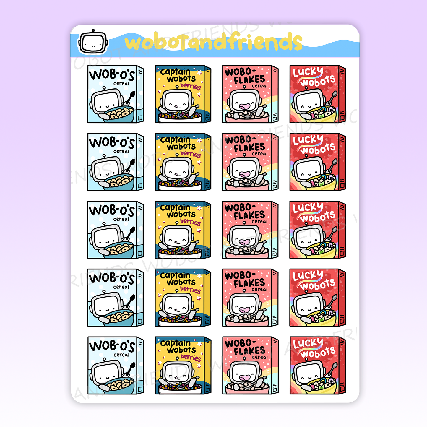 Wobot's Fave Cereals - M32