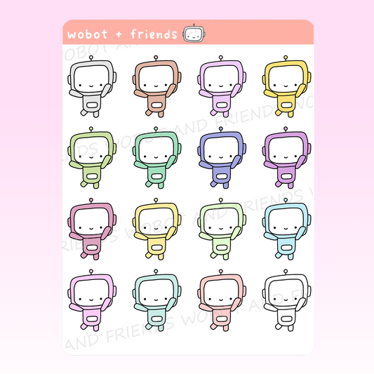 Colorful Wobots - A43