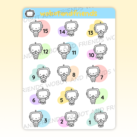 Countdown Wobots - M45