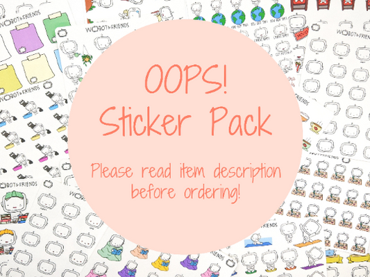OOPS Sticker Bundle