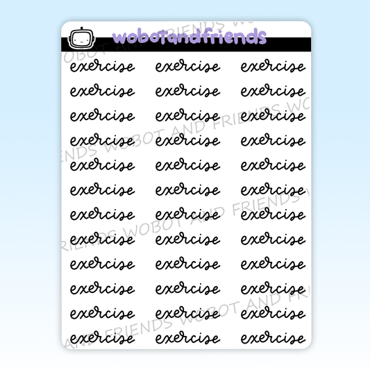 Exercise Reminders - P56