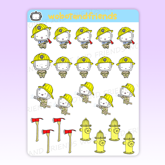 Fire Fighter Wobots - B13