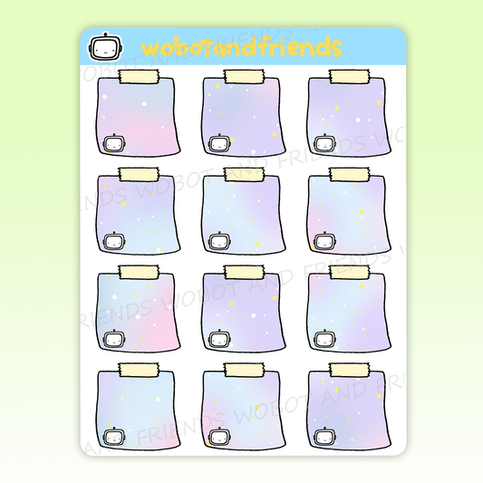 Starry Sticky Notes (LG) - F16