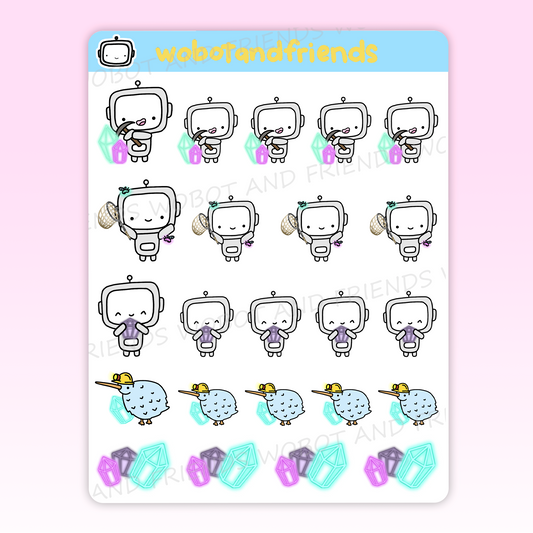 Caverns & Crystals Wobots - B35