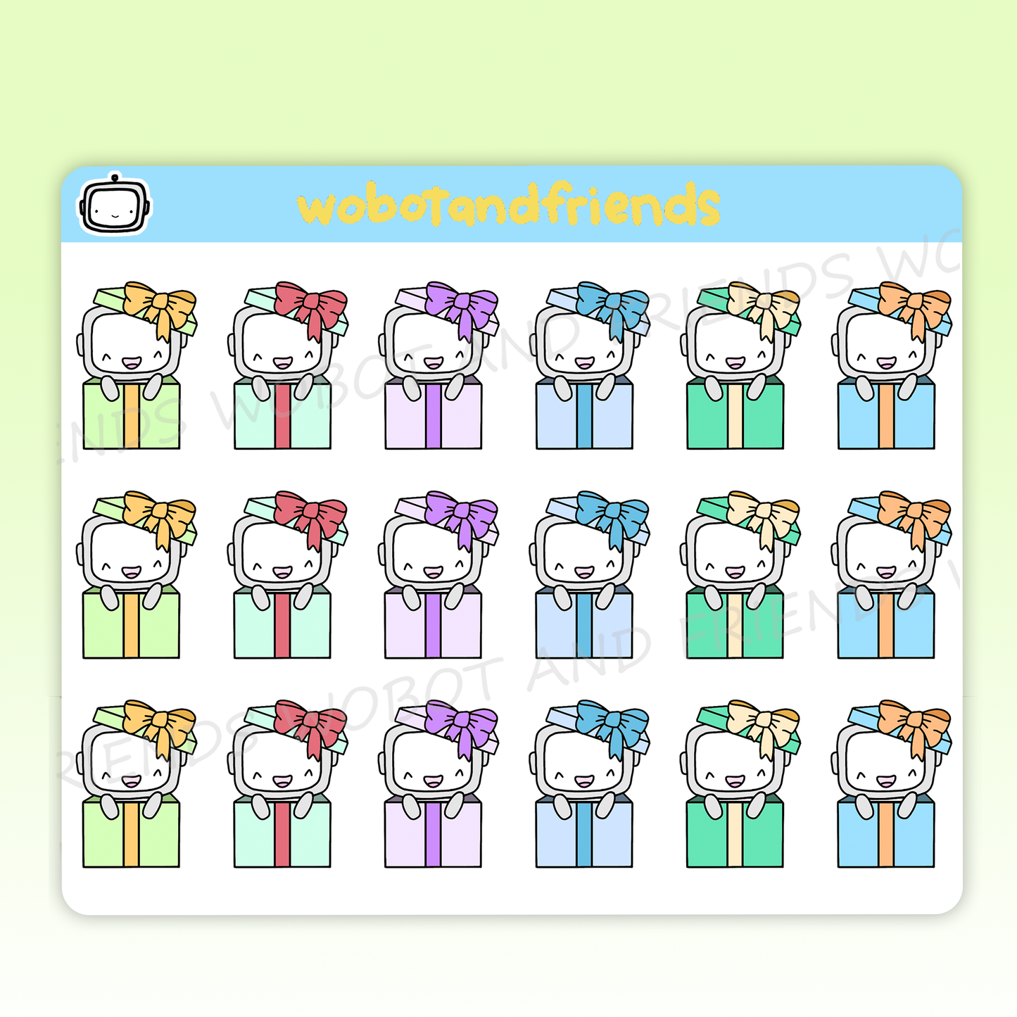 Gift Box Wobots - D24