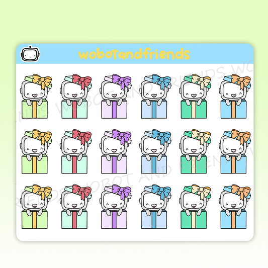 Gift Box Wobots - D24