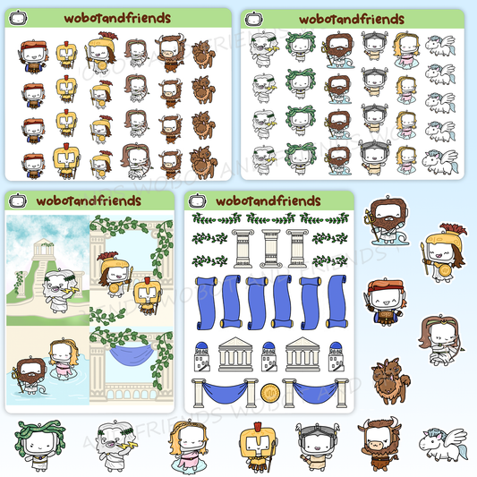 Greek Mythology Bundle Kit