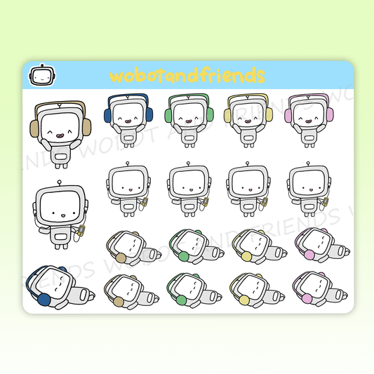 Headphones Wobots - B15