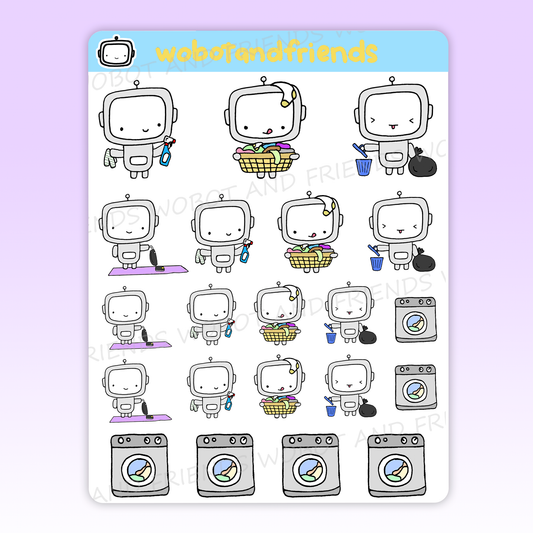 Chores & Cleaning Wobots - C03