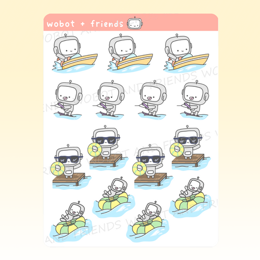 Lake Day Wobots - B38
