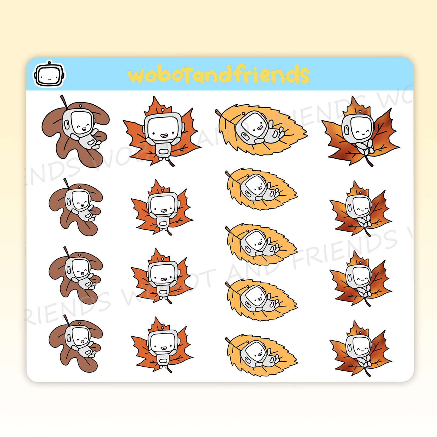 Falling Leaves Wobots - C34