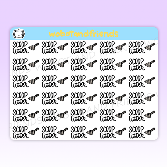 Scoop Litter Reminder - P32