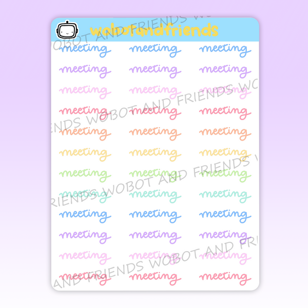 Meeting Reminders - P59