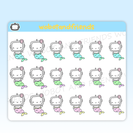 Mermaid Wobots - M07
