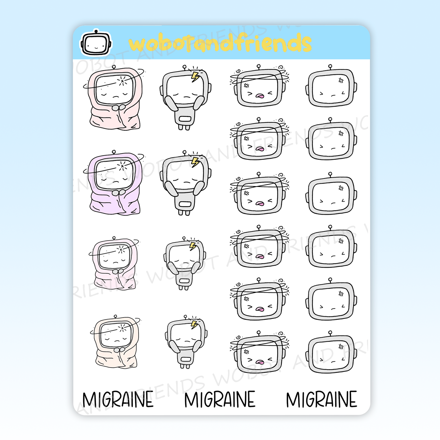 Migraine Wobots - A18