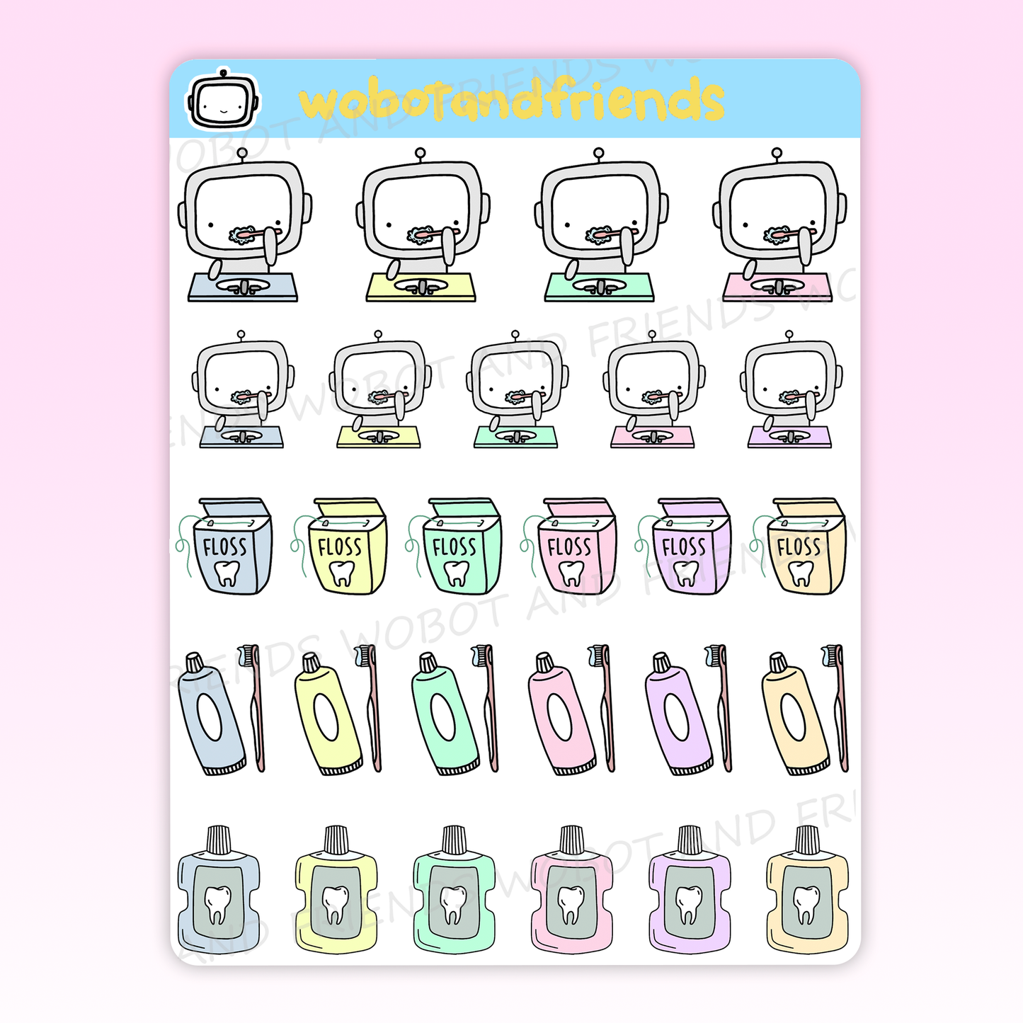Dental Hygiene Wobots - A25
