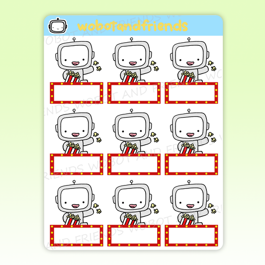 Movie Marquee Wobots - F12