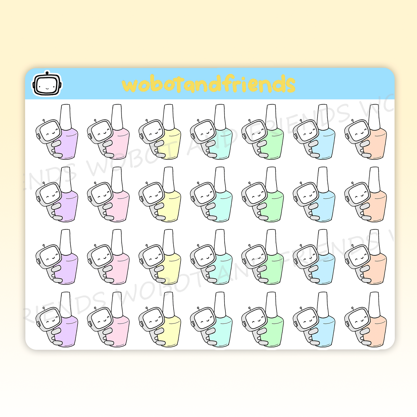Nail Polish Wobots - B18