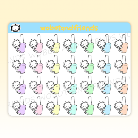 Nail Polish Wobots - B18