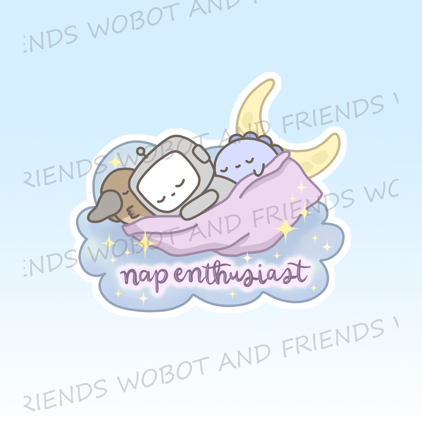 Nap Enthusiast - Vinyl Sticker