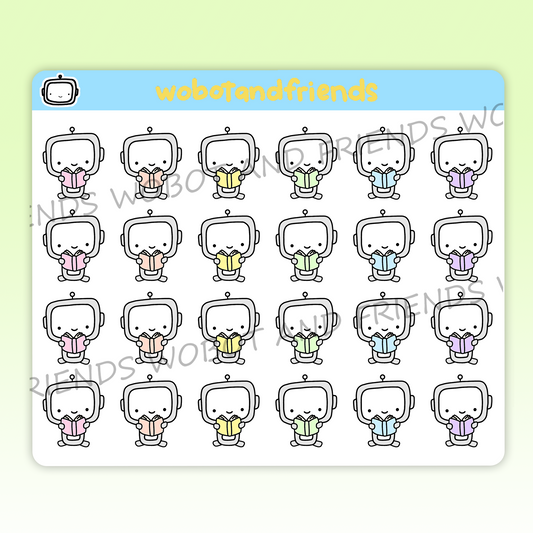 Reading a Book Wobots - B06