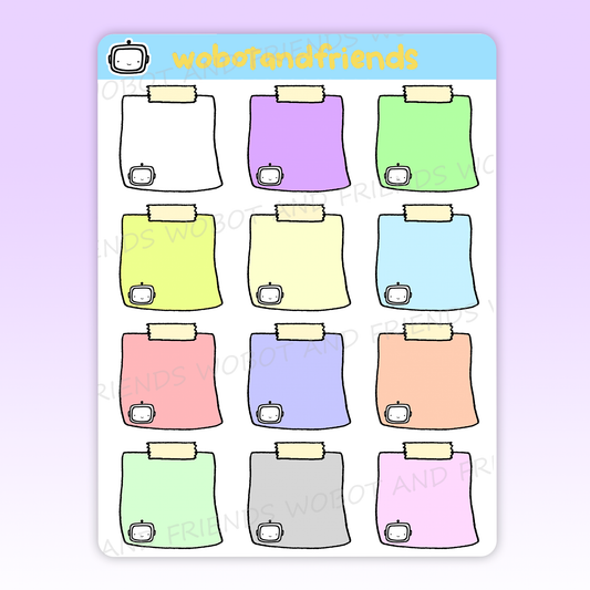 Big Sticky Notes - F01