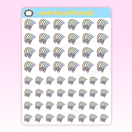 Rainbow Hearts - P27