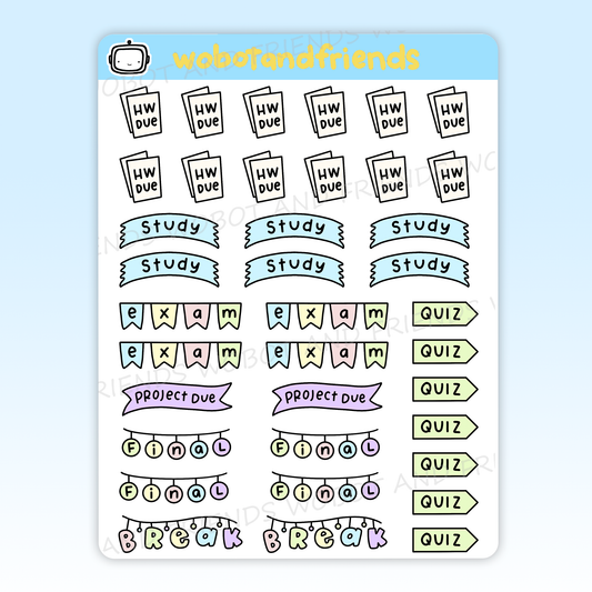 Student Reminders - P53