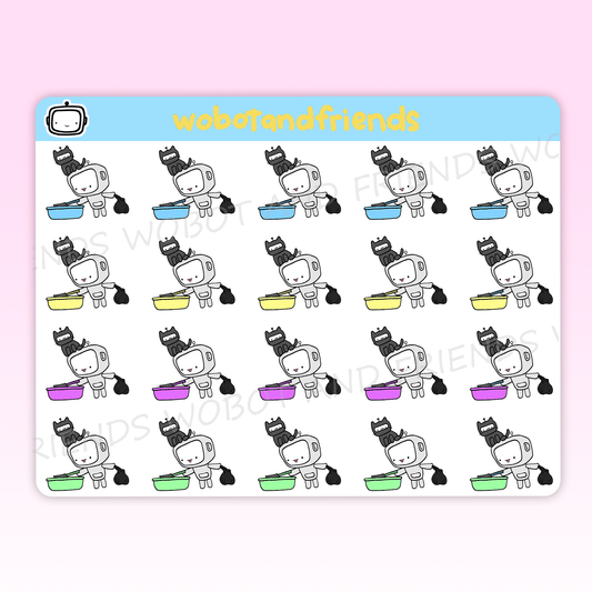 Scoop Litter Box Wobots - C04