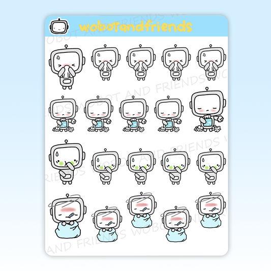 Sick & Allergies Wobots - B32