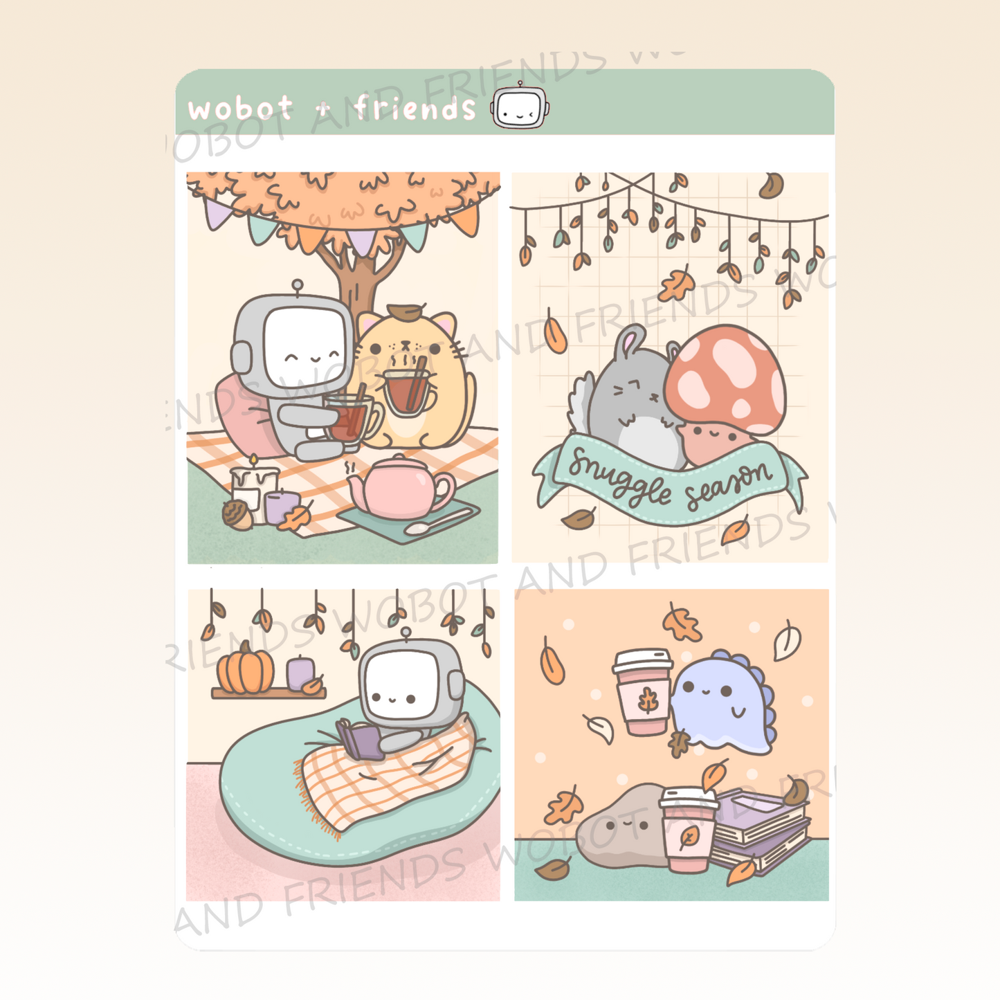 Snuggle Season Panels - N24