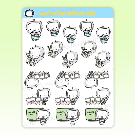 Teacher Life Wobots - B34