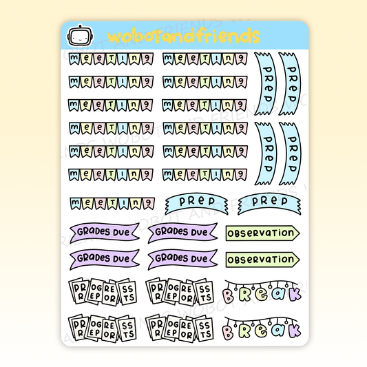 Teacher Reminders - P54