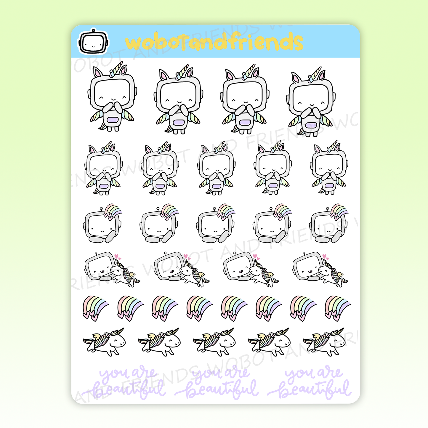 Unicorn Wobots - C18