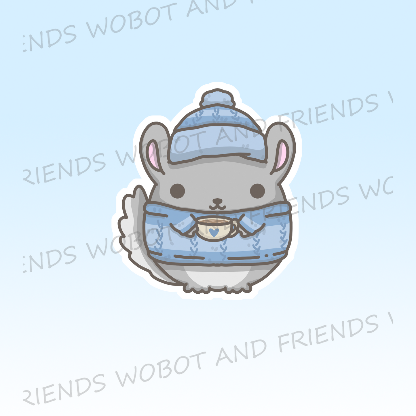 Winter Pip - Vinyl Sticker